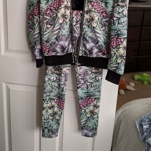 WLKN floral print leggings